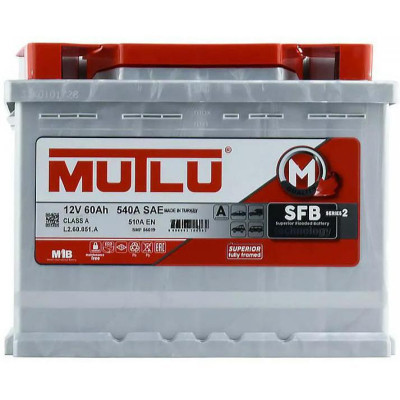 Аккумулятор автомобильный MUTLU 6СТ-60 (0) SFB L2.60.051.A Винница - изображение 1