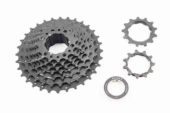 Касета 9зв. 11.13.15.17.19.21.24.28.32Т, чёрная CS-M3009 Київ