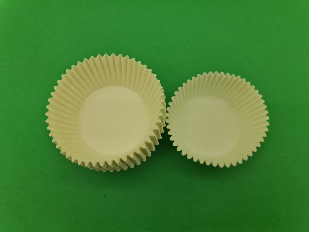 Тартолітка для кексів А7 "Кругла біла" D50 H30 (100 шт.) (1 уп.) Харків - фото 3