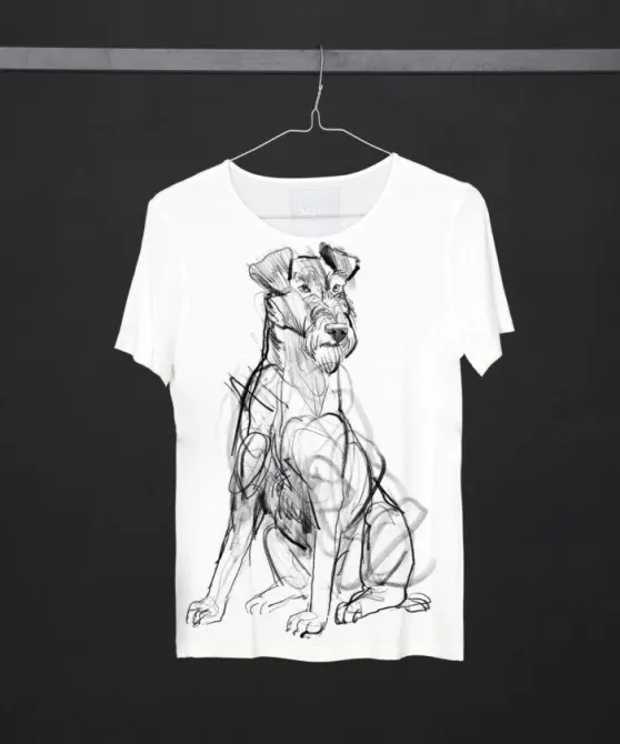 Футболка жіноча з принтом  48 Біла 2664088726 Дніпро - фото 1