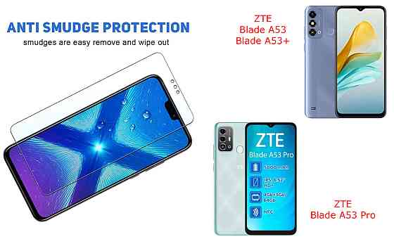 Захисне скло NeoGlass для ZTE Blade A53, A53 Pro, A53+ – надпрозоре та стійке Київ