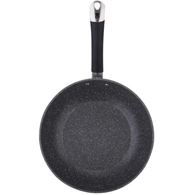 Сковорода MasterPro Home edition, Вок з кришкою, 28 см (BGMP-3289-BK) Вінниця - фото 2