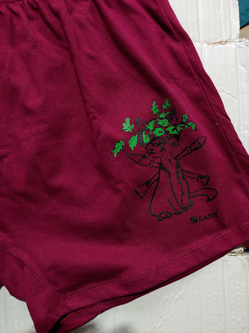 Чоловічі труси сімейні з бавовни Lans 01/021 3XL, Червоний Киев - изображение 3