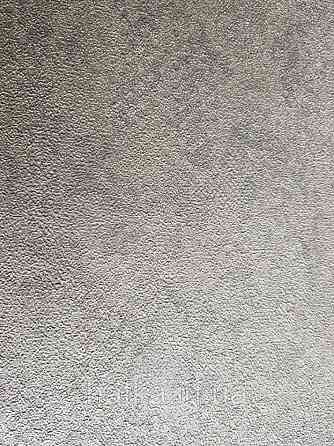 Шпалери вінілові на флізелін GranDeco Dorina A45607 метрові однотонні абстракція темно сірі з сріблом Київ