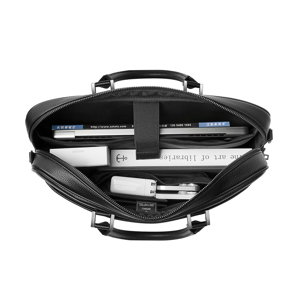 Сумка WIWU Master Fingerprint Lock Brief Case Black Одеса - фото 4