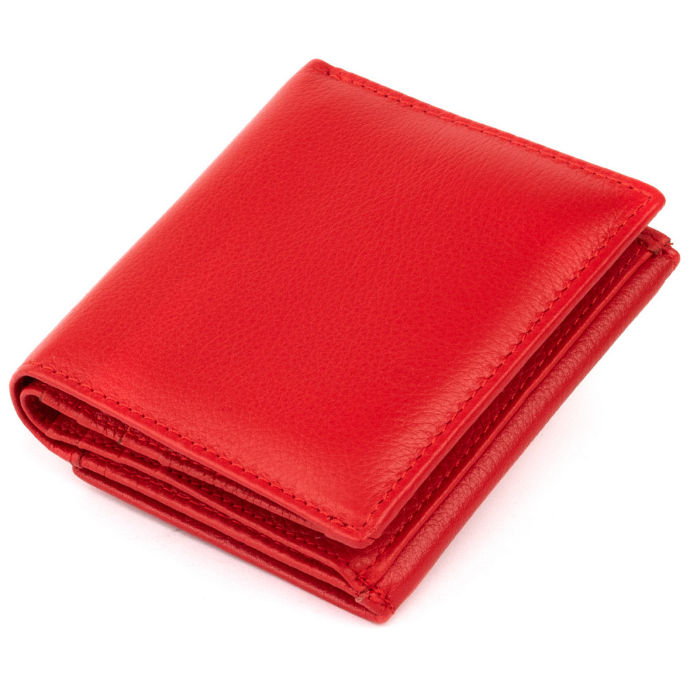 Компактный кошелек женский Красный (ST Leather) Киев - изображение 6