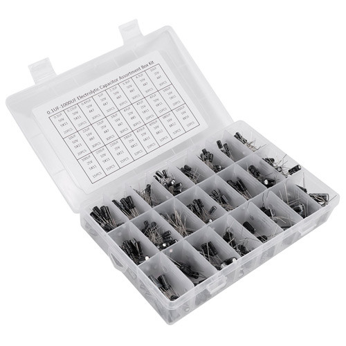 Конденсатори електролітичні 510шт 0.1мкФ-1000мкФ 10-50В, 24 види Вінниця - фото 1