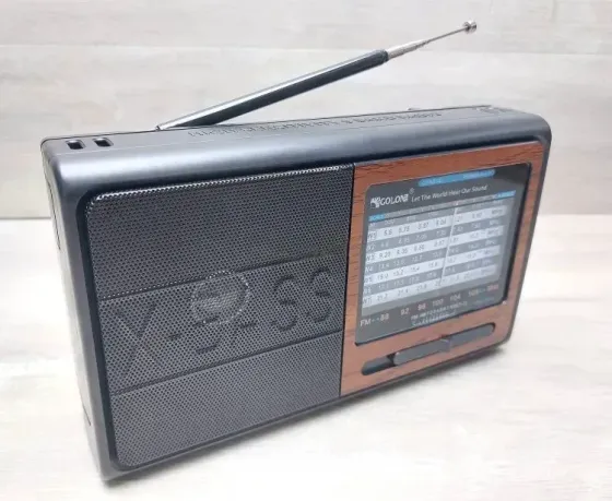 Портативний радіоприймач Golon RX-3050 з MP3, USB, microSD, вбудованим акумулятором, автоскануванням та FM/AM/SW Одеса