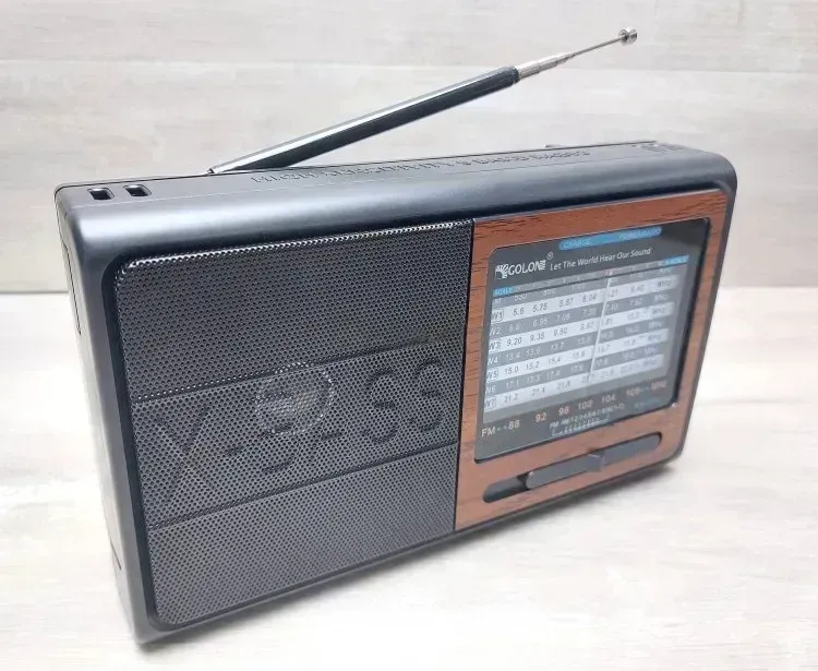 Портативний радіоприймач Golon RX-3050 з MP3, USB, microSD, вбудованим акумулятором, автоскануванням та FM/AM/SW Одеса - фото 5