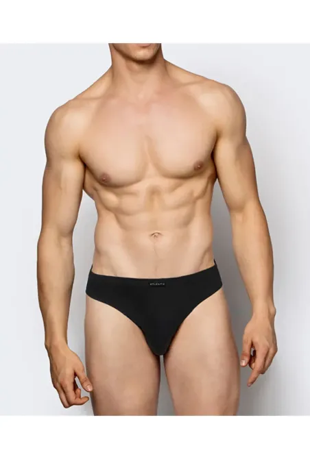 Труси чоловічі спорт чорний (3 шт.) Atlantic Basic 3BMP-322 L Київ - фото 2