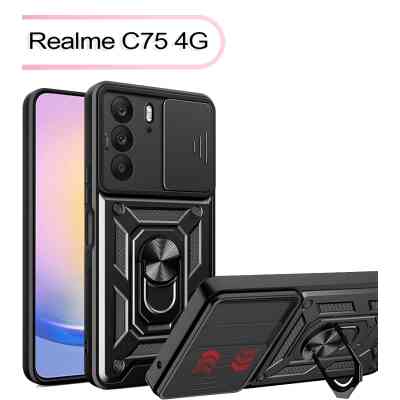 Чохол до мобільного телефона BeCover Military Realme C75 4G Black (713539) Вінниця