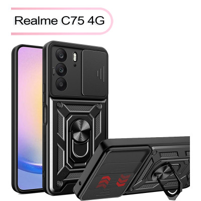 Чохол до мобільного телефона BeCover Military Realme C75 4G Black (713539) Вінниця - фото 1