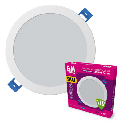 Світильник ELM Disk V- 9 9W 4000K (26-0085) Вінниця - фото 1