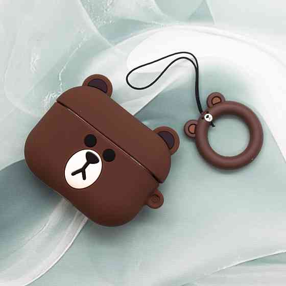 3D чехол для AirPods Pro Bear Киев