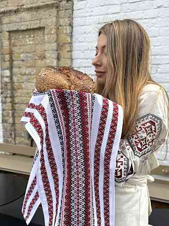 Ecotton Ранер-рушник Ecotton Етно 35x150 см в українському етно-стилі білий Коломия