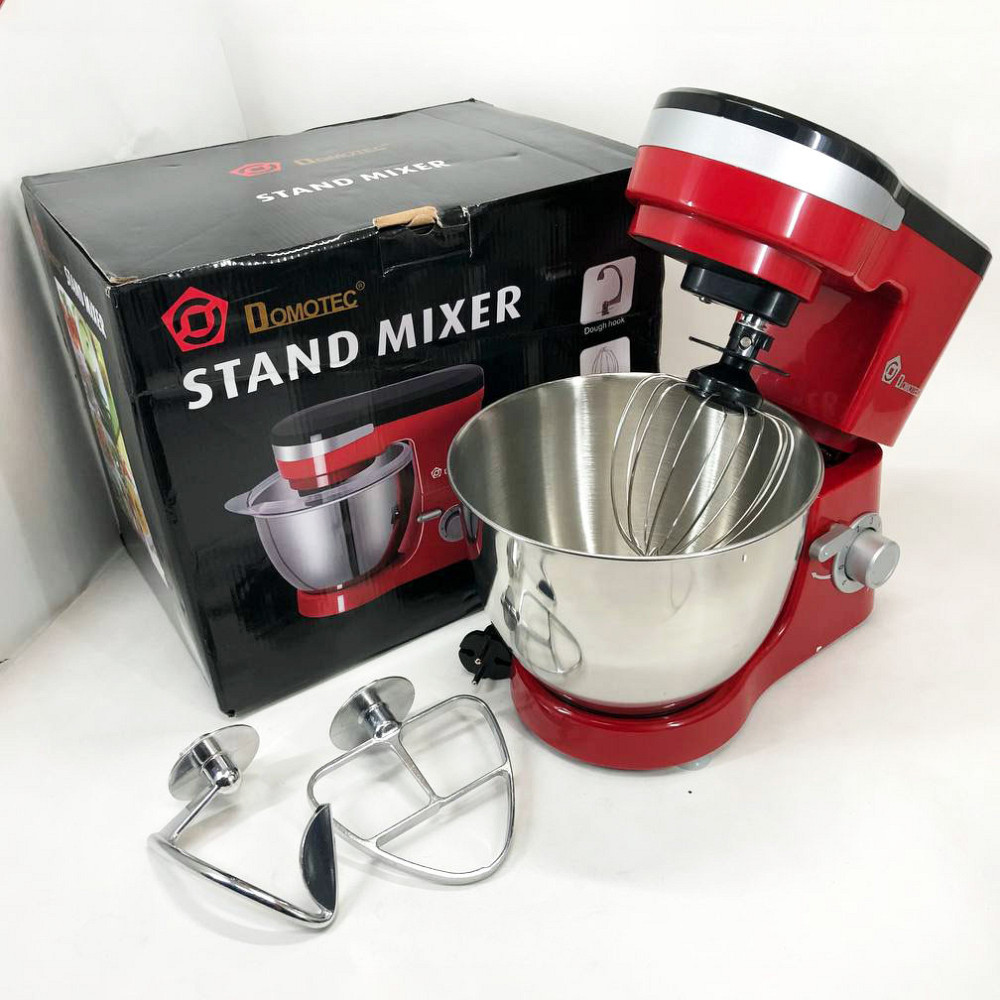 Міксери з чашею з нержавіючої сталі Domotec MS-1368 1500 Вт, Бытовой AN-674 комбайн тестомес Київ - фото 9