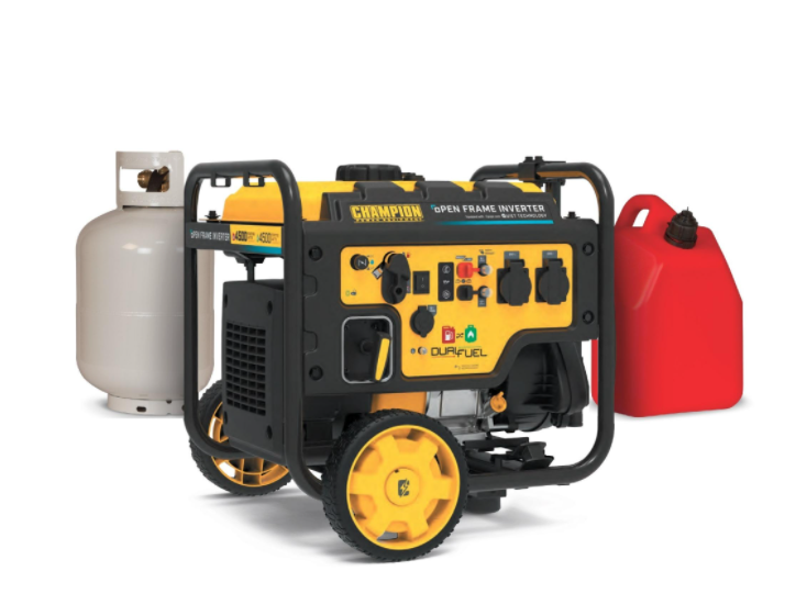 Электрогенератор Двухтопливный (Газ/Бензин) Инверторный С Открытой Рамой И Электрозапуск На 4500 Вт Киев - изображение 1