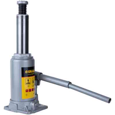 Домкрат Sigma гидравлический бутылочный 10т H 200-385мм (6106101) Винница