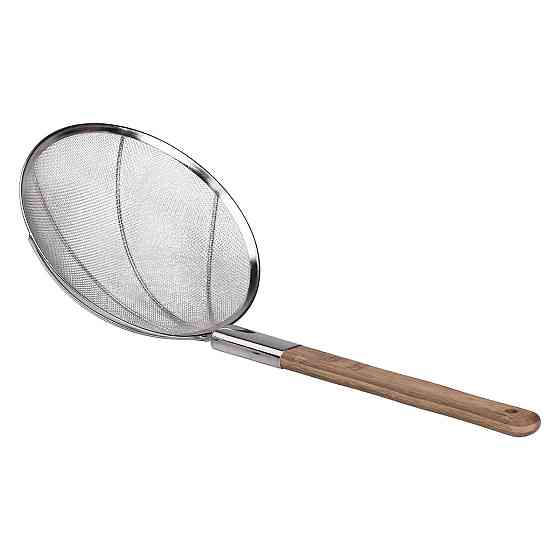 Шумівка "павук" з дерев'яною ручкою Ø 28 см для фритюру та вока HP-19-19-28CM Коломыя