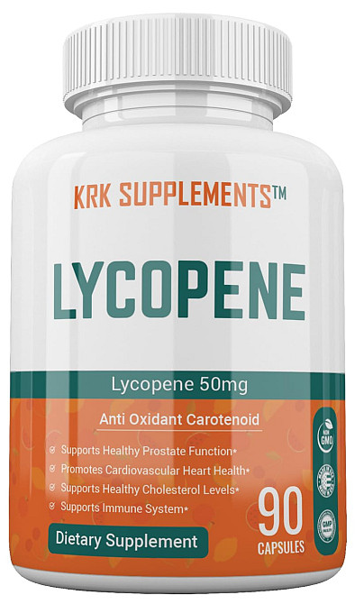 Ликопин Krk Supplements Lycopene 50 mg, 90 caps Луцк - изображение 1