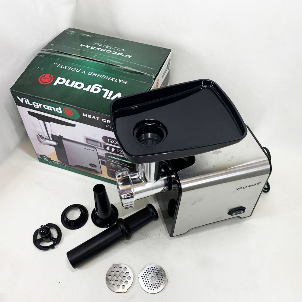 Мясорубка для овощей и фруктов, Мясорубка-соковижималка, Мясорубка электрическая 3кг в минуту HW-30 Львов - изображение 12