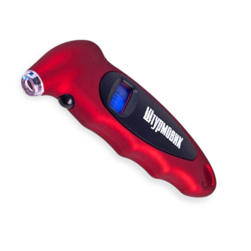 Манометр пластиковий електронний 7 атм жк-дисплей, led-підсвічування, блістер Мукачево - фото 2