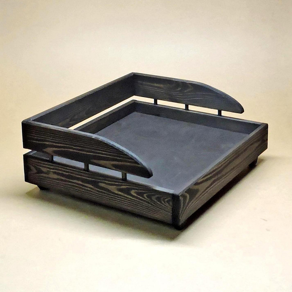 Лежак деревянный для собаки 