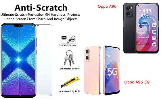 Защитное стекло NeoGlass для Oppo A96, Oppo A96 5G – ультрапрозрачное и устойчивое Киев