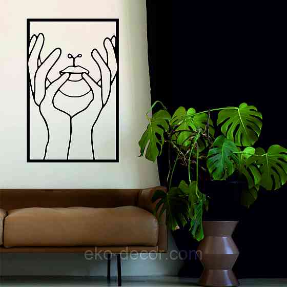 Декоративне настінне Панно «Жінка», Декор на стіну Київ