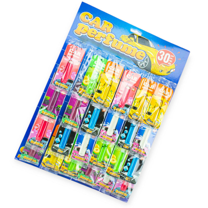 Ароматизатор на зеркало жидкий aromico капсула 5,5мл parfums mini mix (п-т 24шт) Мукачево - изображение 1