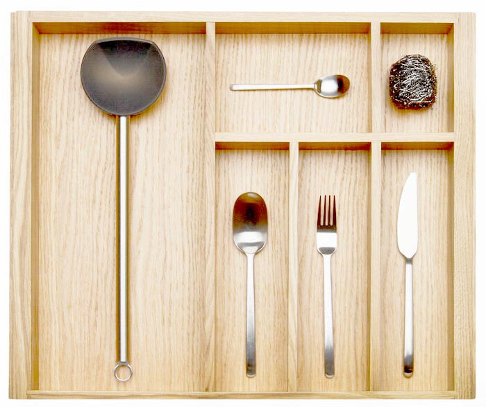 Лоток для столових приладів "Молде" ваніль Миколаїв - фото 1