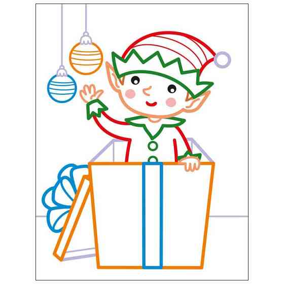 Детские цветные раскраски 