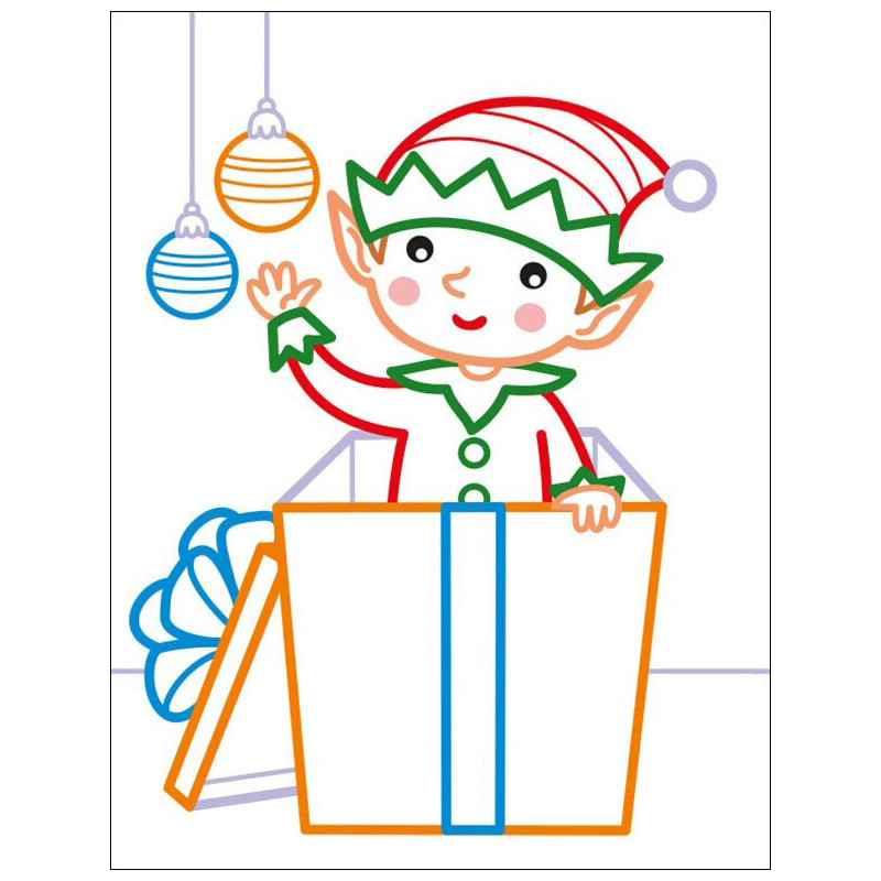 Дитячі кольорові розмальовки "Санта і друзі" 18712, 2-3 роки Вінниця - фото 5