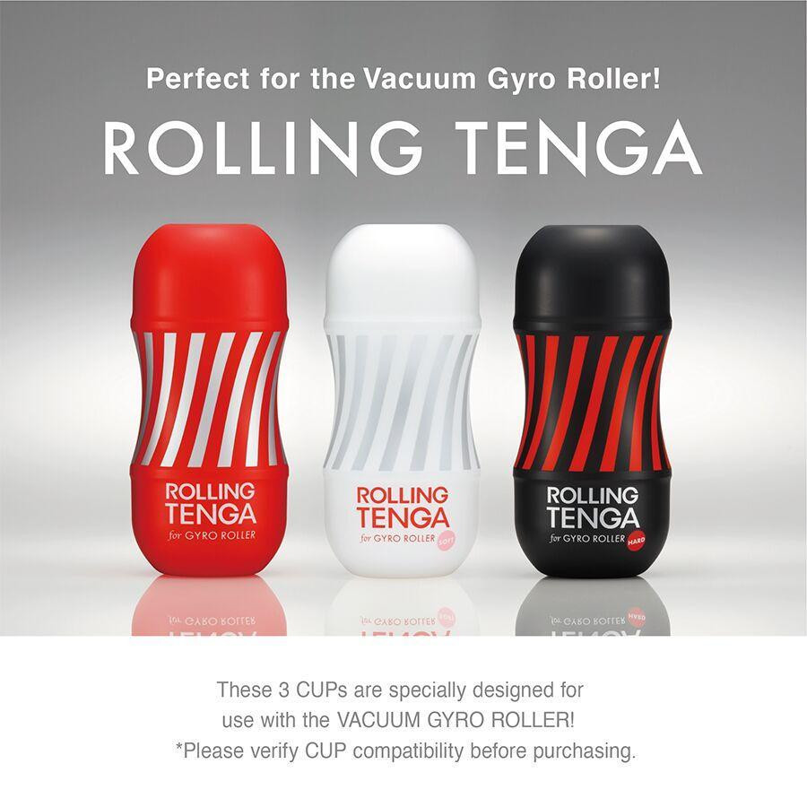 Автоматический мастурбатор Tenga VACUUM GYRO ROLLER SET, ротация и вакуум, совместим с Tenga Cup Sex Aura Киев - изображение 7
