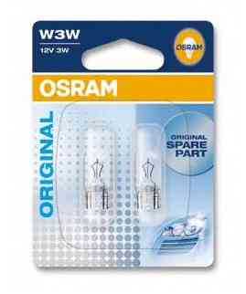 Показні лампа розжарювання OSRAM 2821-02B W3W 12 V W2.1X9.5D 10X2 Blister Харків
