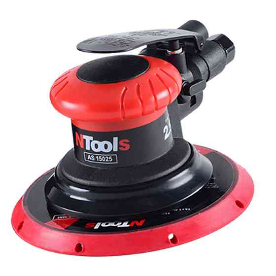 Шліфувальна машинка пневматична ексцентрикова "AS 15050" крок 2,5мм основа м'яка, 136025S Вінниця