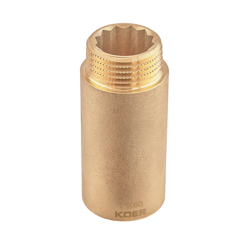 Подовжувач без нікелю 1"-60мм KOER KF.E10-60.WN (KR5675) Київ - фото 3