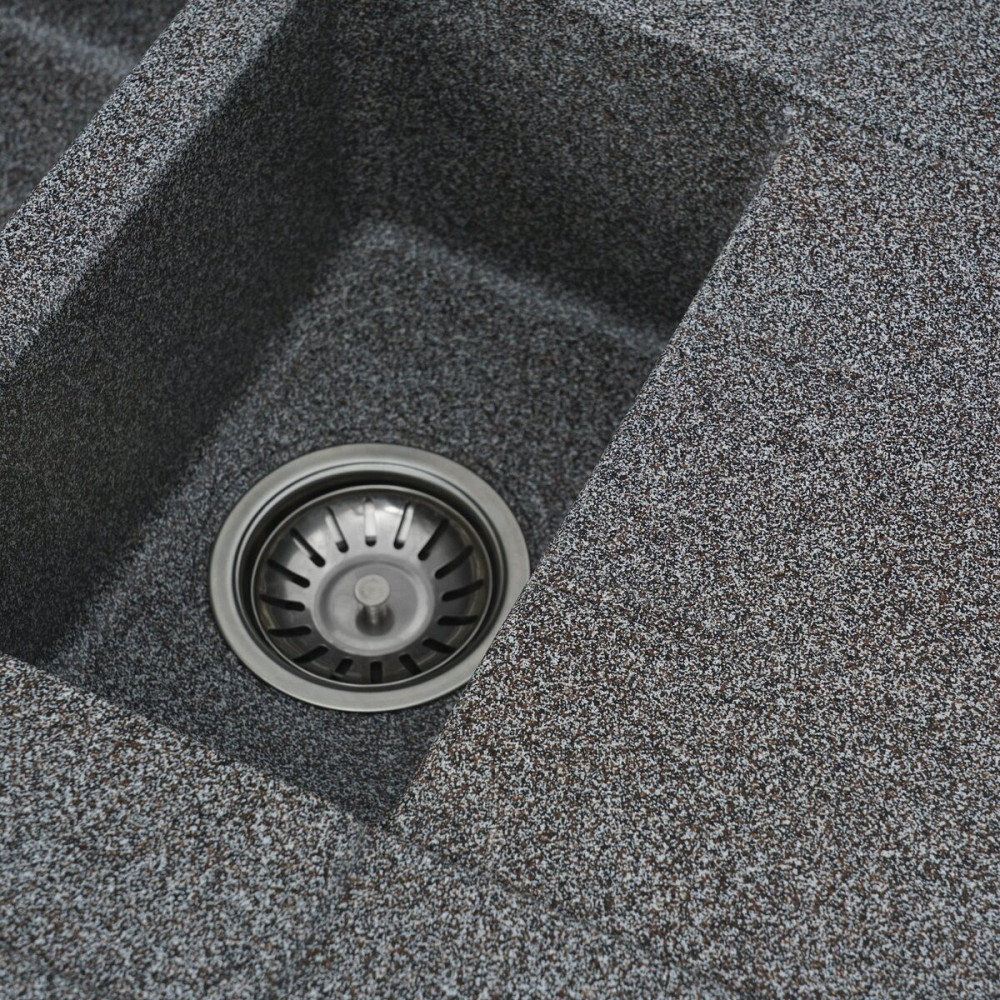 PLATINUM Гранітна мийка для кухні Platinum 7850W TOSKANA матова Мікс Київ - фото 6