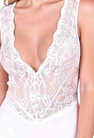 Боді Passion EVALIE BODY white M Sex Aura Київ