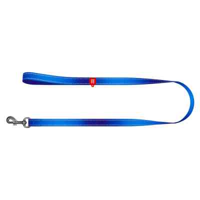 Поводок для собак WAUDOG Nylon Mono светоотражающий M 20 мм, 300 см, синий (464412) Винница