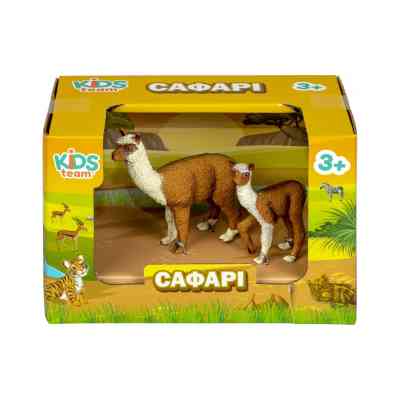 Фигурка Kids Team Сафари Альпака и малыш-альпака (Q9899-A34_1) Винница