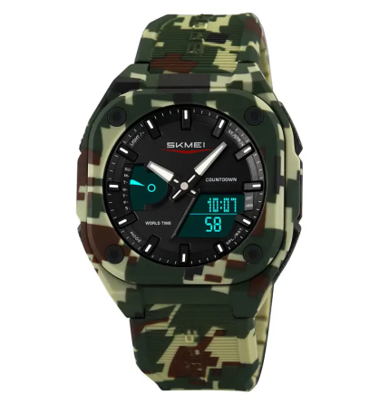 Годинник чоловічий наручний спортивний Skmei 2328 (Камуфляж) Вінниця