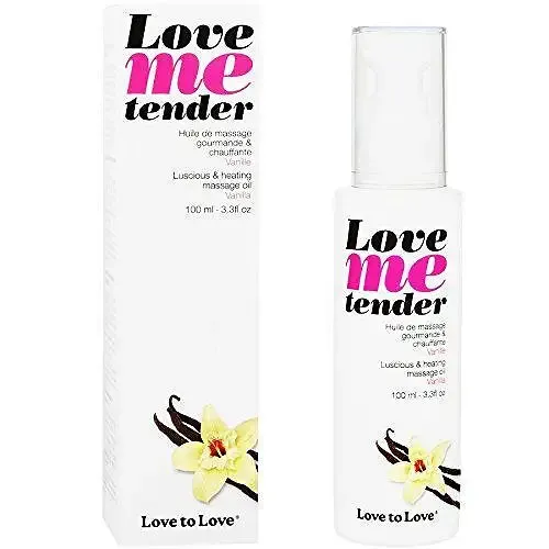 Масажна олія Love To Love - Love Me Tender, Vanille (100 мл), аромат ванілі, без парабенів Львів