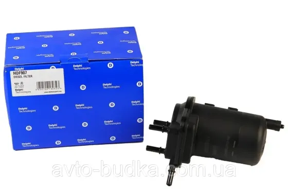 Фільтр паливний на Рено Кенго 1.5 dCi (2001-2008) - Delphi  HDF907 Новий Розділ