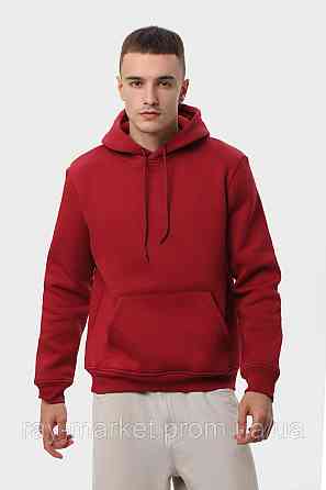 Набір чоловічий худі утеплене 2шт RAY BASIC Бежевий/Бордовий (U0401M-Cream-Burgundy) Київ