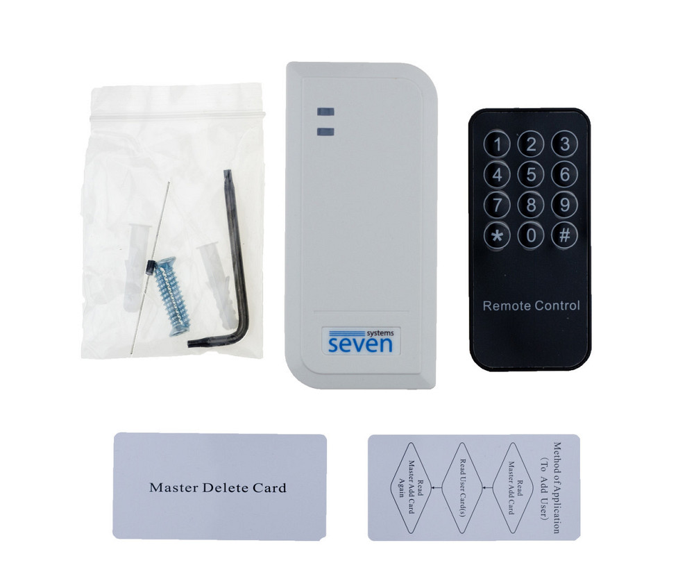 Контролер доступу + зчитувач SEVEN CR-772w EM-Marin Київ - фото 12