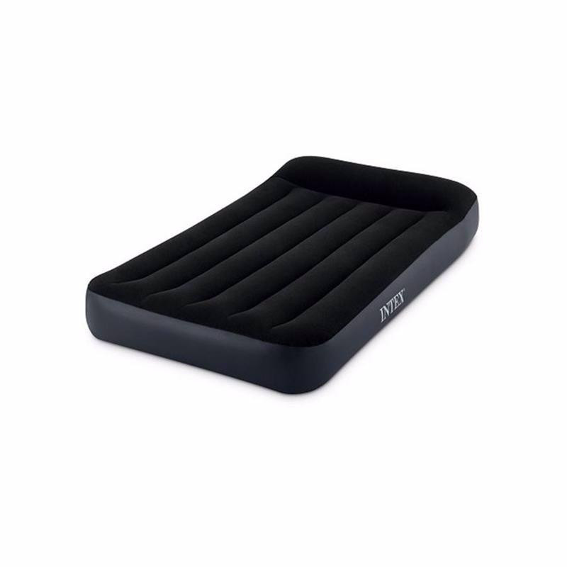 Матрац надувний Intex 64141 191x99x25 см, чорний Київ - фото 1