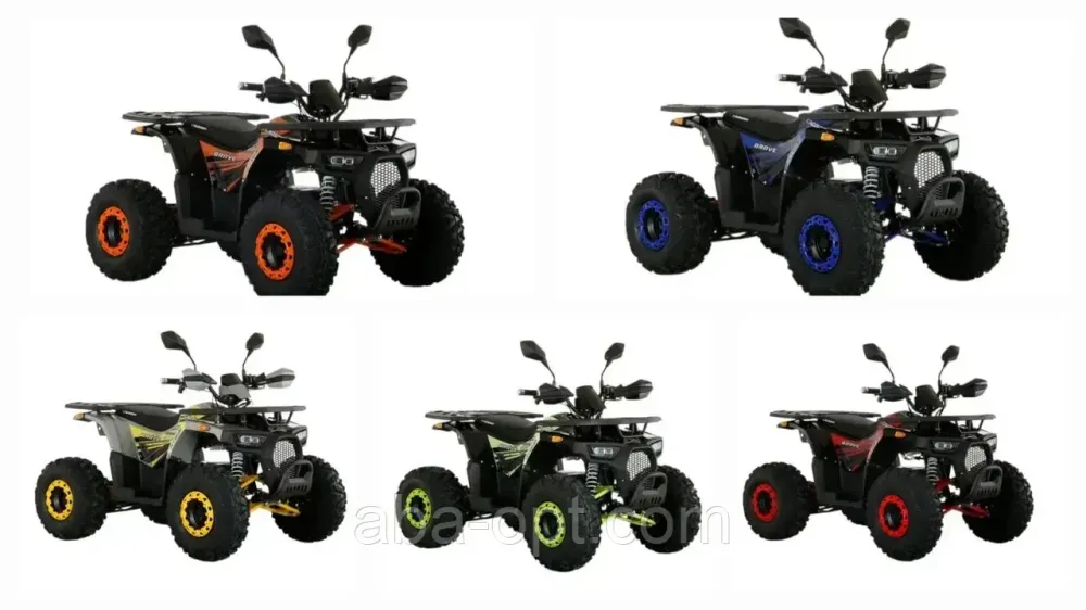 ЕЛЕКТРОКВАДРОЦИКЛ CROSSER BRAVE 1500W-60V-20Ah шини 19х7-8"/18х9.5-8" купити в Україні дешево Одеса - фото 1
