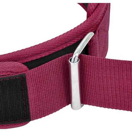 Пояс для важкої атлетики RDX RX5 Double Belt неопреновий Pink S Кам'янське