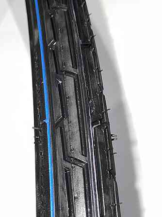 Велосипедная шина 28 * 1 5/8*1 1/4 (32-622) D-801 синяя полоса Deestone (Таиланд) Мукачево